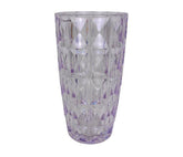 Vaza rotunda din plastic acrilic H 15.5